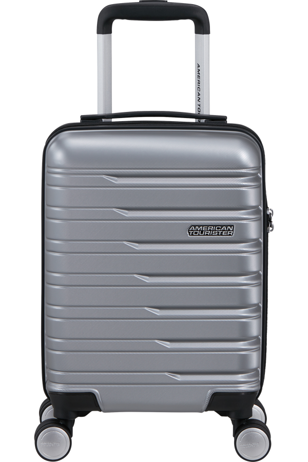 American Tourister Flashline Spinner Underseater Removable Wheels 45cm  Nebesk&aacute; strieborn&aacute;