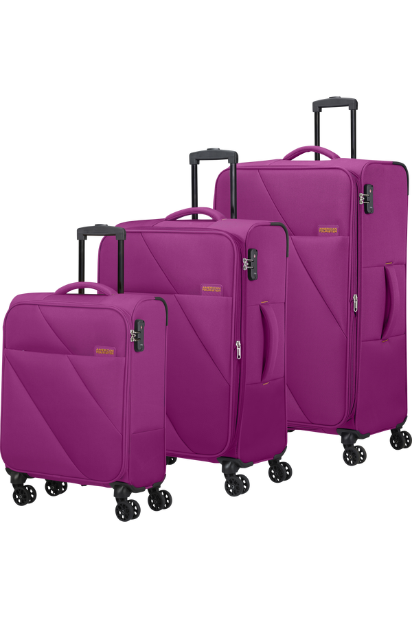 American Tourister Sun Break 3 PC SET A  Fuksiová
