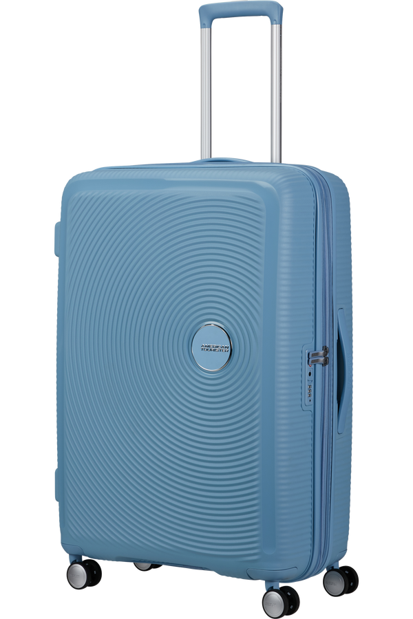 American Tourister SoundBox Spinner TSA Expandable 77cm  Sea Shimmer