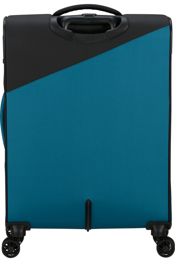 American Tourister Daring Dash Spinner Expandable TSA M  Čierna/modr&aacute;