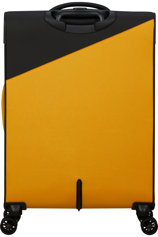 American Tourister Daring Dash Spinner Expandable TSA M  Black/Yellow