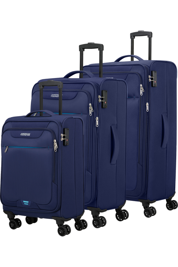 American Tourister Street Roll 3 Pc Set B  Námornícka