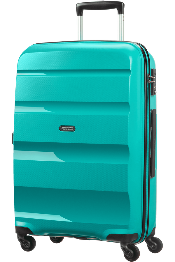 American Tourister Bon Air 4-wheel 66cm medium Spinner suitcase Deep Turquoise American Tourister Bon Air 4-wheel 66cm medium Spinner suitcase Deep Turquoise