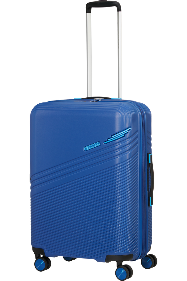 American Tourister Triple Trace Spinner TSA Expandable 67cm  Námornícka/modrá