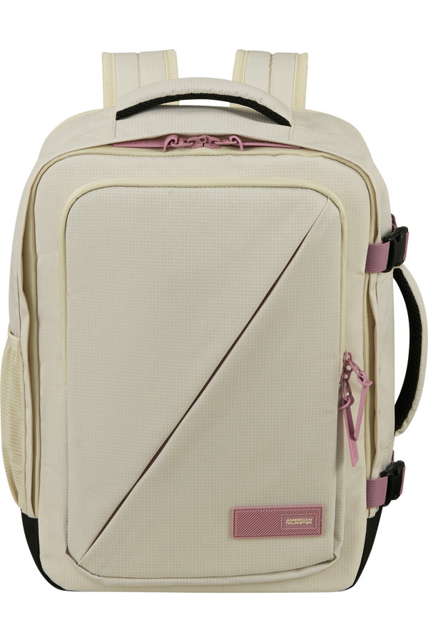 American Tourister Take2cabin Casual Backpack MS  Coconut Sand/Galactic Mauve
