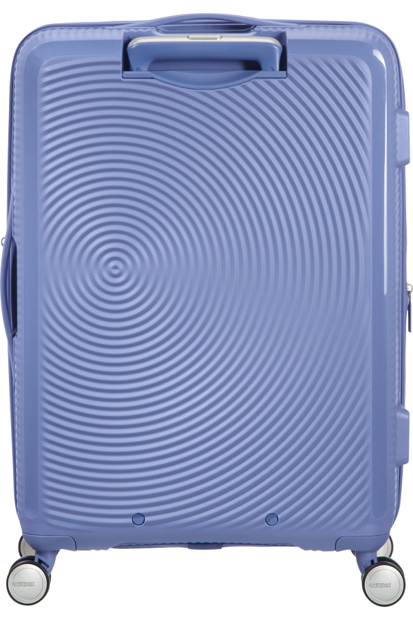 American Tourister Soundbox Spinner 67cm  Denim Blue American Tourister Soundbox Spinner 67cm  Denim Blue