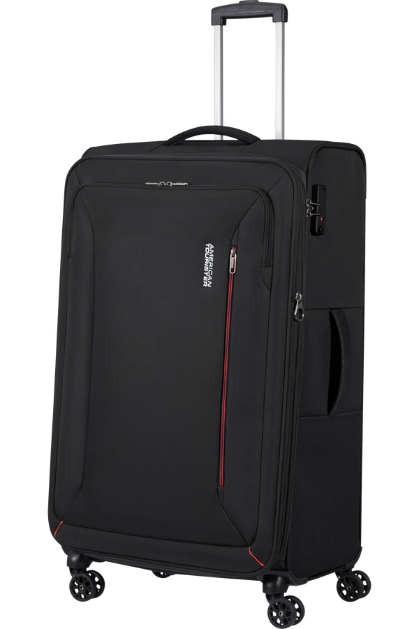 American Tourister Hyperspeed Spinner TSA EXP 80cm  Sýta čierna