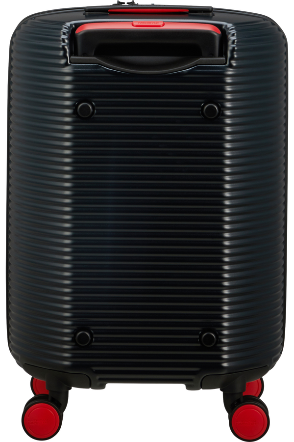 American Tourister Rollio Spinner 52cm  Čierna/červen&aacute;