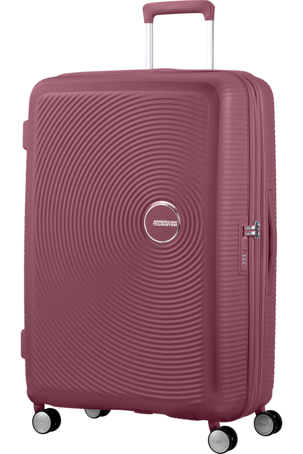 American Tourister Soundbox Spinner TSA Expandable 77cm  Dark Burgundy American Tourister Soundbox Spinner TSA Expandable 77cm  Dark Burgundy