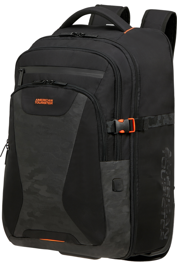 American Tourister At Work Laptop Backpack with Wheels Camo 15.6'  Čierna