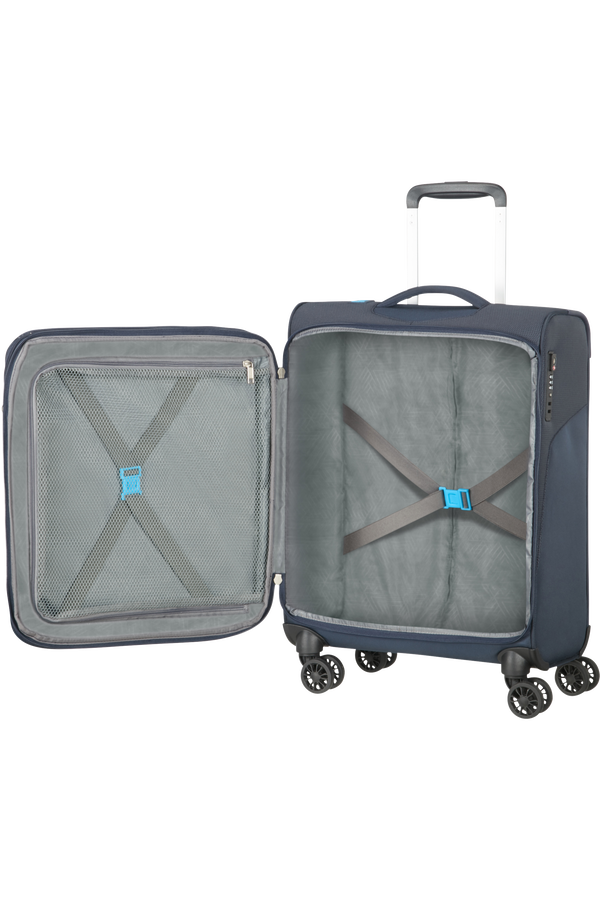 American Tourister Summerfunk Spinner Exp TSA 55cm  Námornícka