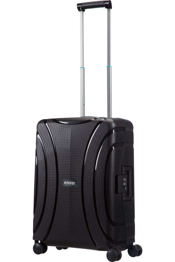 American Tourister Lock'n'Roll 4-wheel cabin baggage Spinner suitcase 55x40x20cm Jet Black