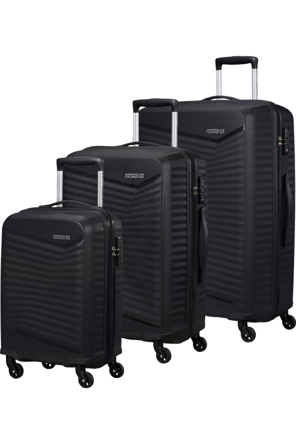 American Tourister Jetdriver 2.0 3 PC SET A  Čierna