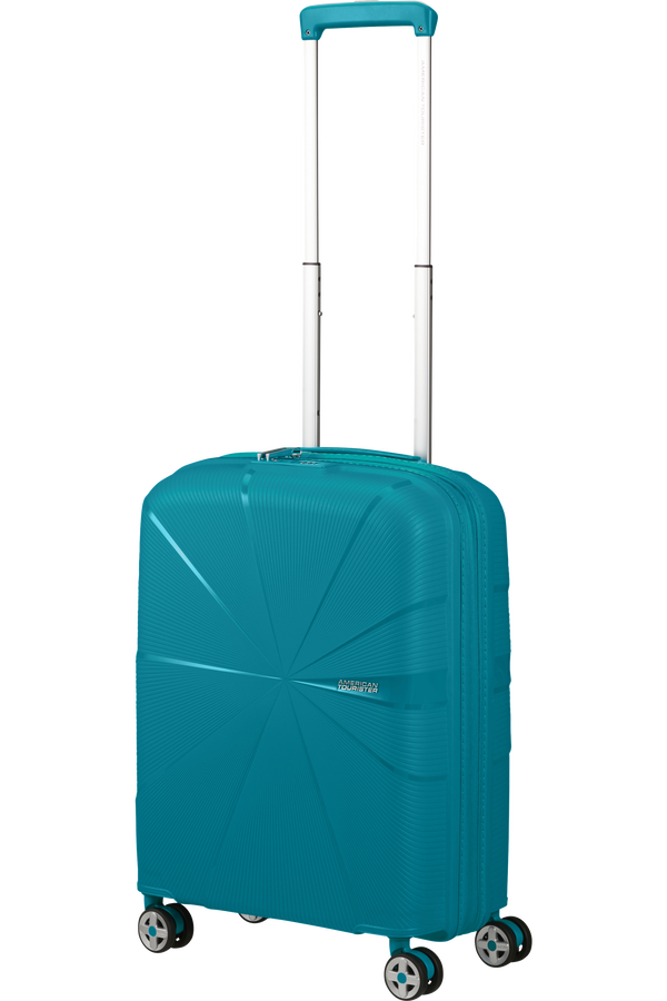 American Tourister Starvibe Spinner Expandable TSA 55cm Verdigris