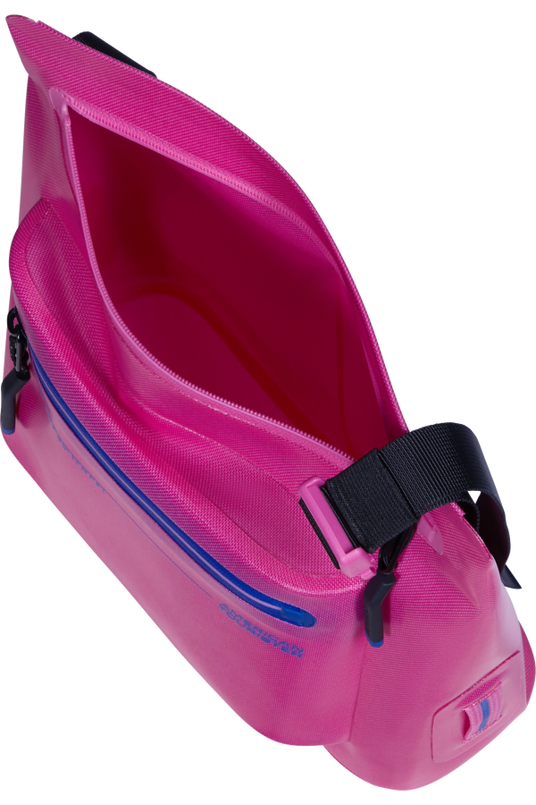 Colourdry M Ta&scaron;ka cez rameno | American Tourister Colourdry Shoulder Bag M  Electric Fuchsia