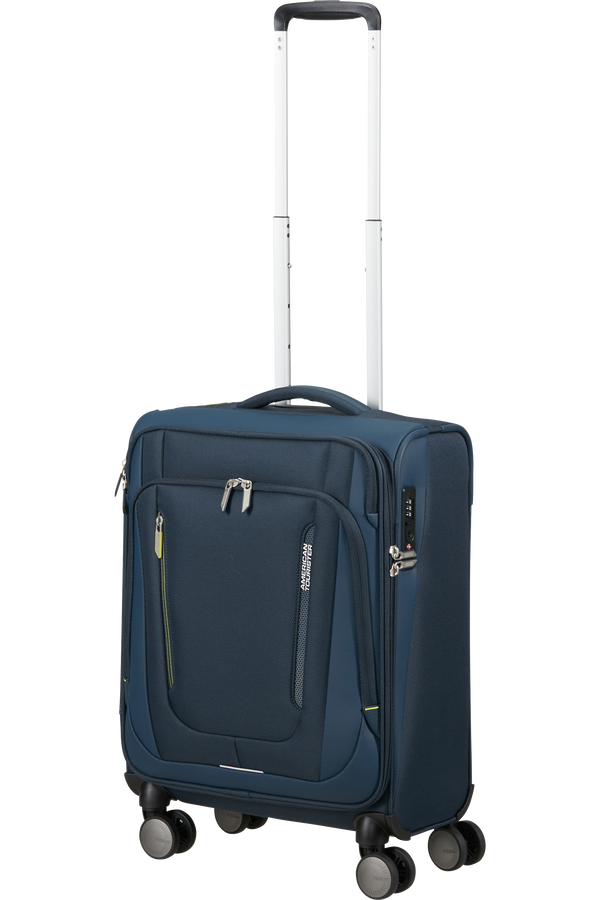 American Tourister Wanderlite Spinner TSA S  Tmavá námornícka