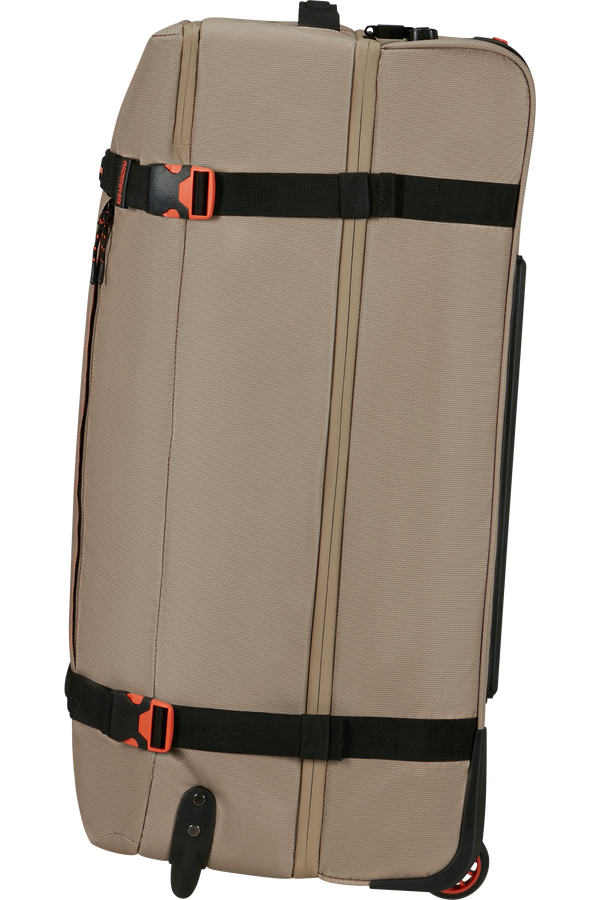 American Tourister Urban Track Duffle with Wheels Coated L  Beige/Orange