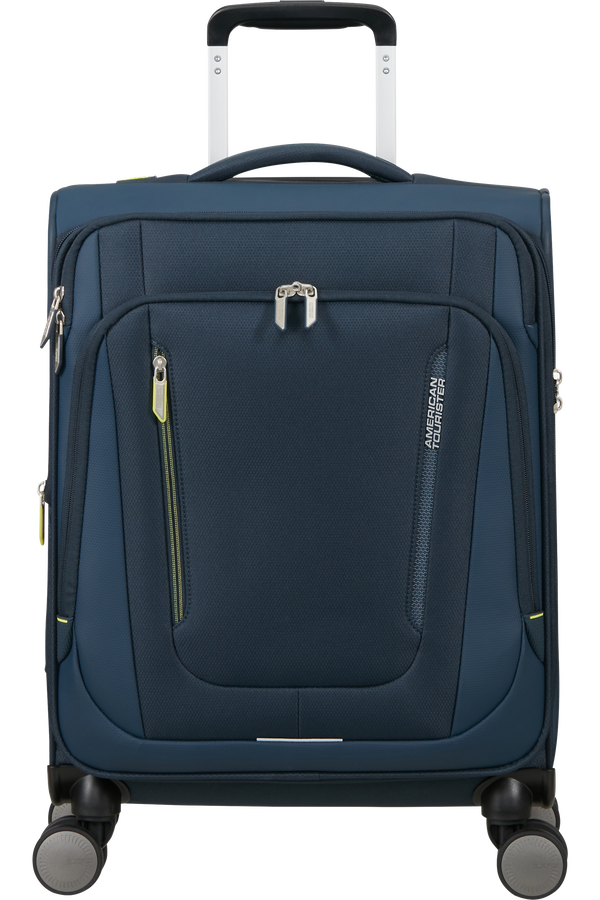 American Tourister Wanderlite Spinner EXP TSA S  Tmavá námornícka