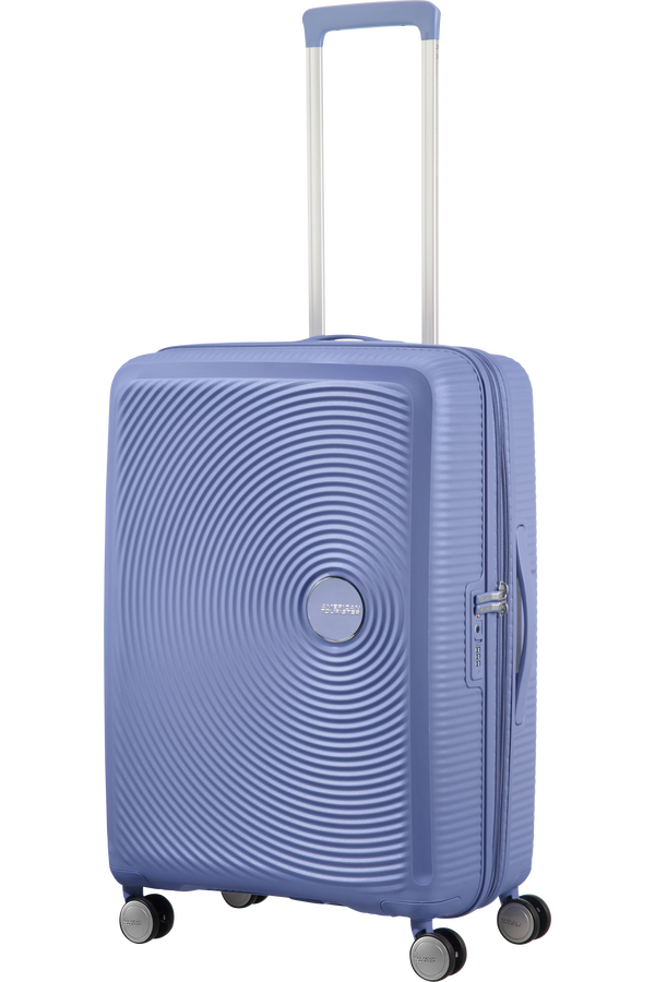 American Tourister Soundbox Spinner 67cm  Denim Blue American Tourister Soundbox Spinner 67cm  Denim Blue