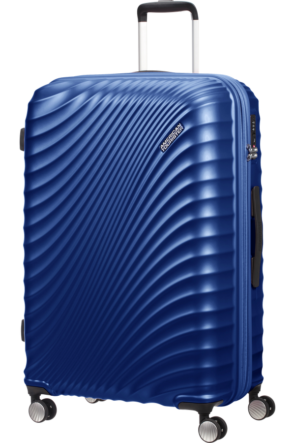 American Tourister Jetglam Spinner 77cm  Kovová modrá