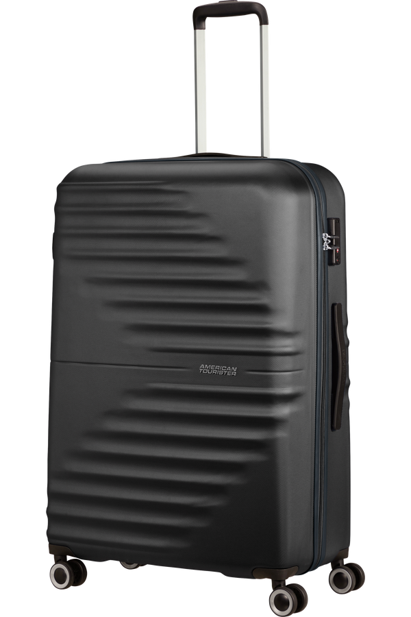 American Tourister Wavetwister Spinner TSA 77cm  Kozmick&aacute; čierna
