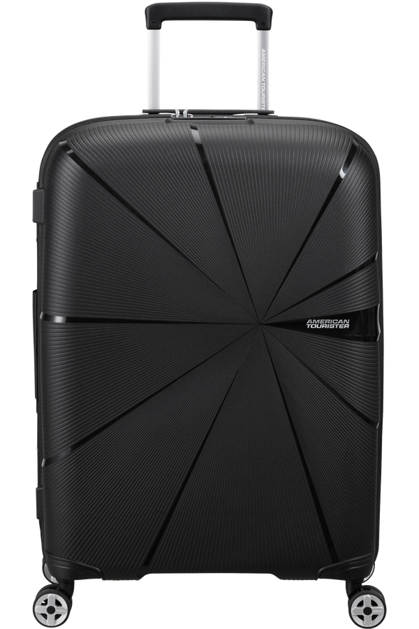 American Tourister Starvibe Spinner Expandable TSA 67cm Čierna