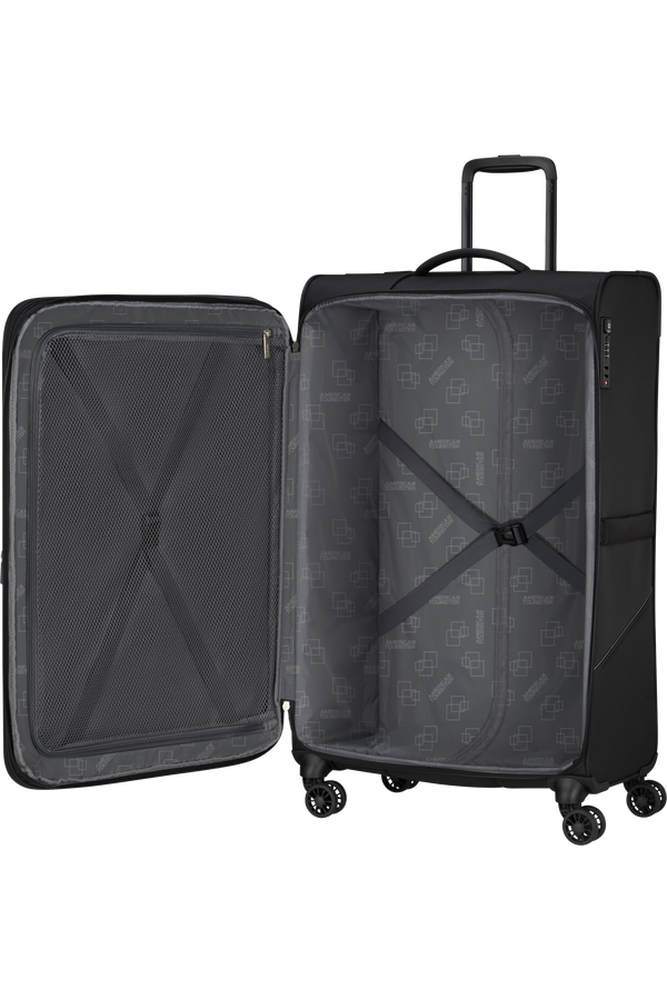 American Tourister SummerRide Spinner L EXP TSA 80cm Čierna