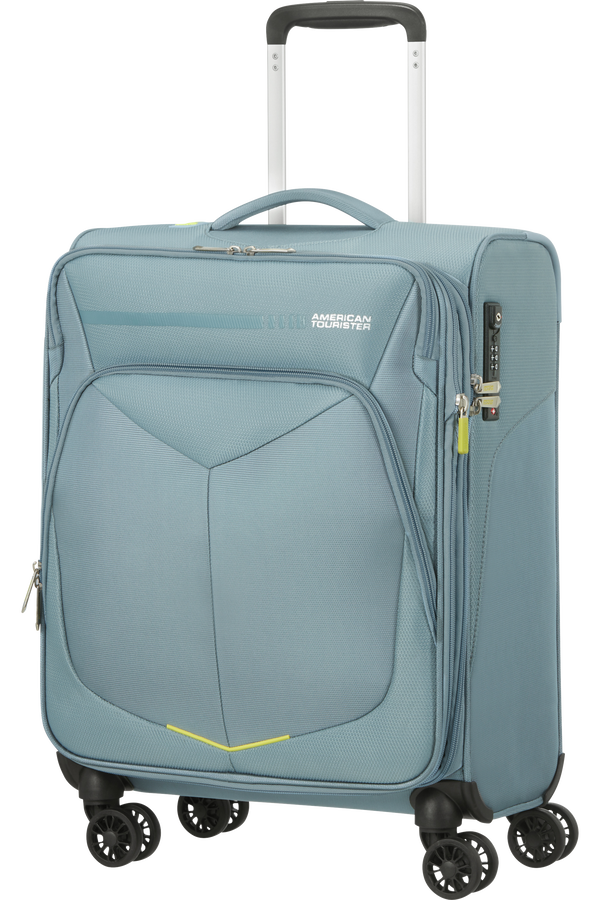 American Tourister Summerfunk Spinner Exp TSA 55cm  Kovová sivá
