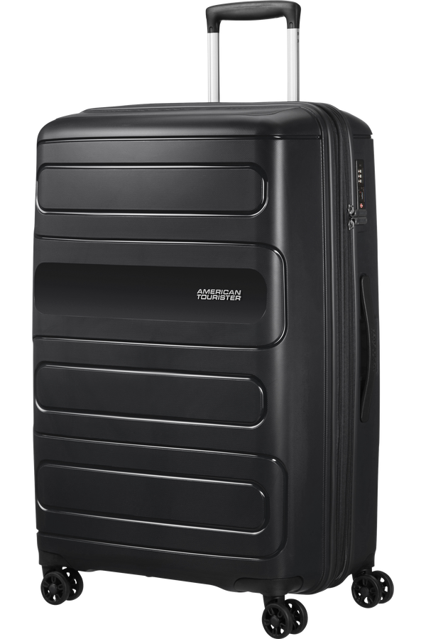 American Tourister Sunside Spinner Expandable 77cm  Black