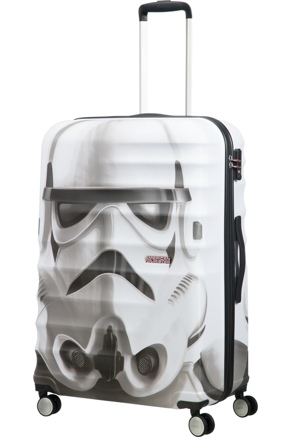 American Tourister Wavebreaker Disney 4-wheel 77cm large Spinner suitcase Star Wars Storm Trooper