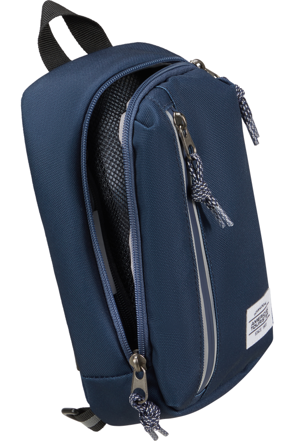American Tourister Brightup Sling Bag Zip  Námornícka