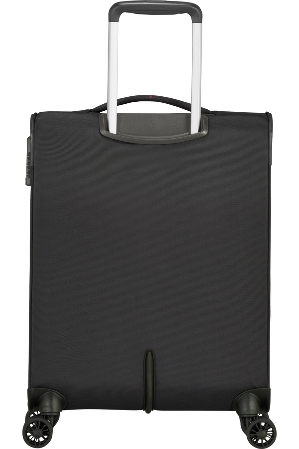 American Tourister Crosstrack Spinner 55cm  Siv&aacute;/červen&aacute;