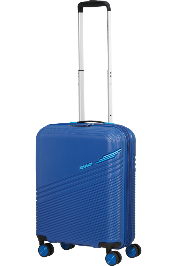 American Tourister Triple Trace Spinner TSA Expandable 55cm  Námornícka/modrá