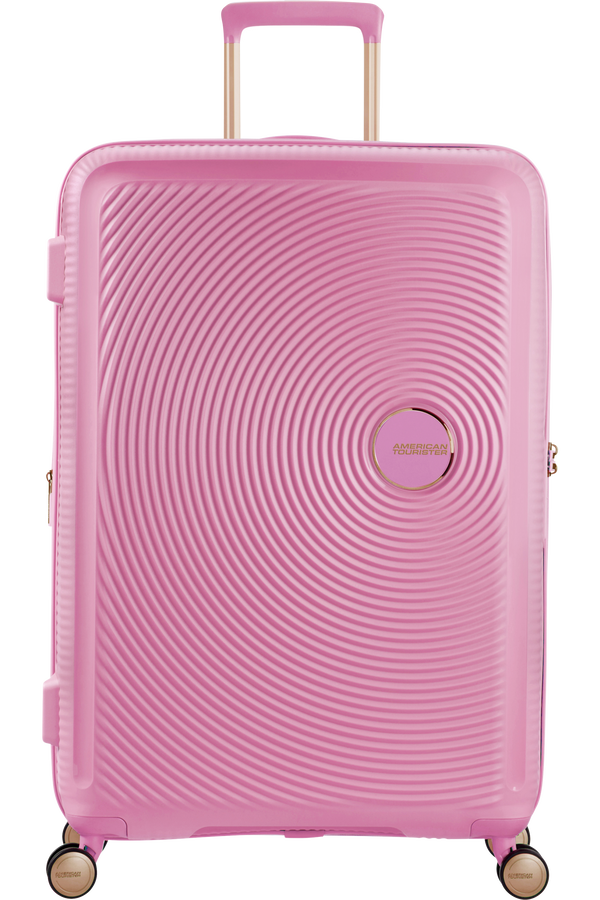 American Tourister Soundbox Spinner TSA Expandable 77cm  Pearl Pink/Gold