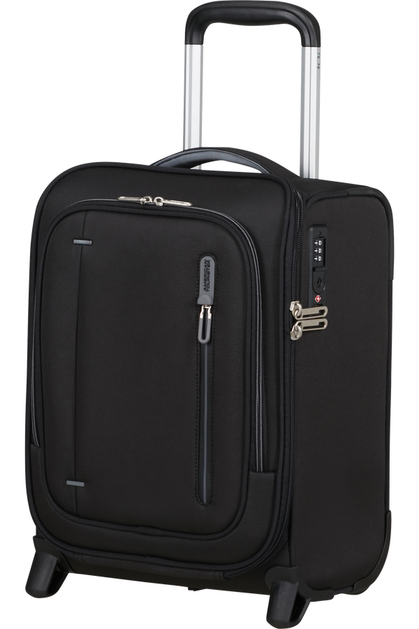 Cloudrider S/M Upright (2 kolieska) | American Tourister Cloudrider Upright Underseater Tsa  S&yacute;ta čierna
