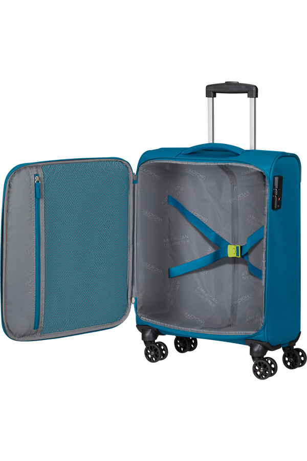 American Tourister Hyperspeed Spinner TSA 55cm  Deep Teal
