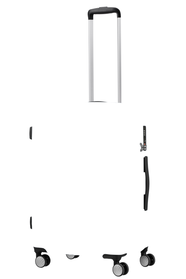 American Tourister Jetglam Spinner TSA Expandable 67cm  Metallic Powder Blue