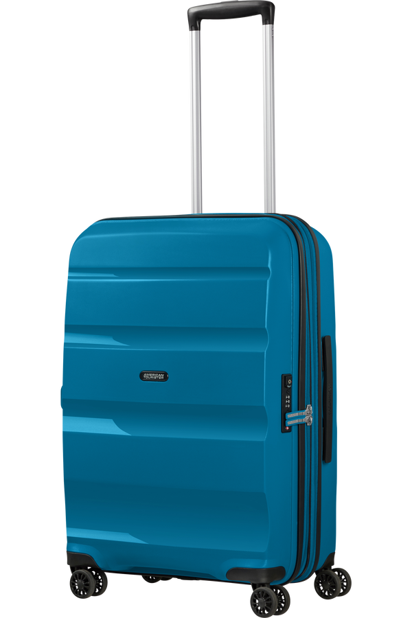 American Tourister Bon Air Dlx Spinner TSA Expandable 66cm  Modrý prístav