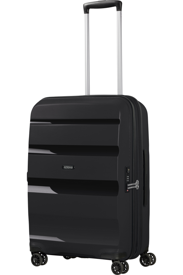 American Tourister Bon Air Dlx Spinner TSA Expandable 66cm  Čierna