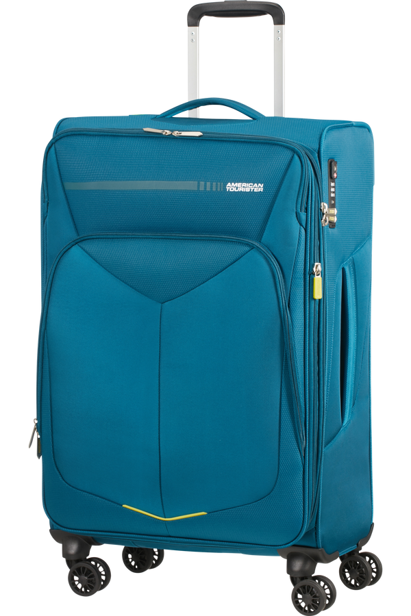 American Tourister Summerfunk Spinner Exp TSA 67cm  Teal American Tourister Summerfunk Spinner Exp TSA 67cm  Teal
