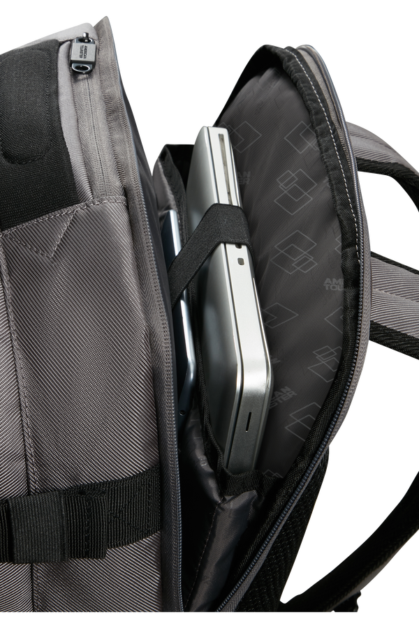 American Tourister Urban Track Laptop Backpack 15.6'  Tmavosiv&aacute;