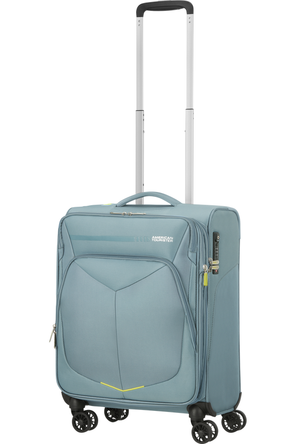 American Tourister Summerfunk Spinner Exp TSA 55cm  Kovová sivá