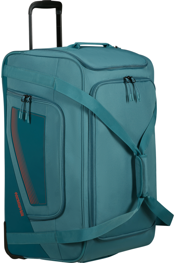 American Tourister City Racer Duffle with Wheels M  Petrolejová American Tourister City Racer Duffle with Wheels M  Petrolejová