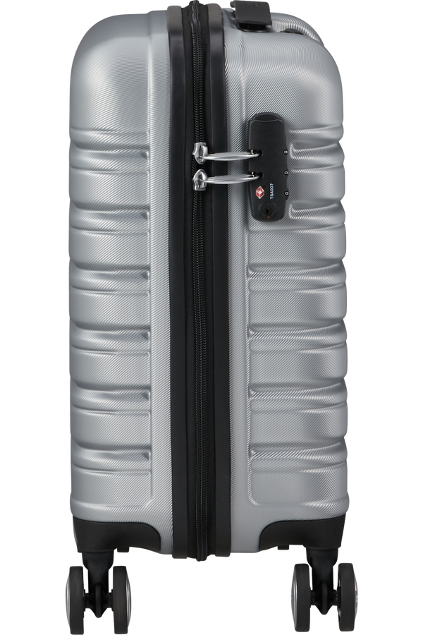 American Tourister Flashline SPINNER UNDERSEATER 45cm  Nebeská strieborná