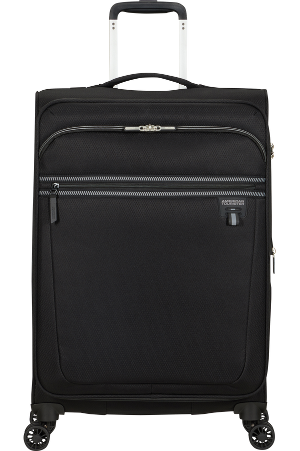 American Tourister Aerospin Spinner Expandable M  Čierna