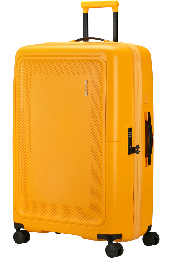 American Tourister DashPop Spinner Expandable TSA 77cm Zlatá žltá American Tourister DashPop Spinner Expandable TSA 77cm Zlatá žltá
