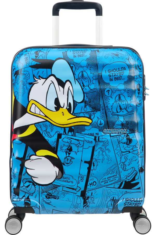 American Tourister Wavebreaker Disney 4-wheel cabin baggage Spinner suitcase 55x40x20cm Donald Duck
