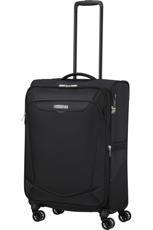 American Tourister SummerRide Spinner M EXP TSA 69cm Čierna American Tourister SummerRide Spinner M EXP TSA 69cm Čierna