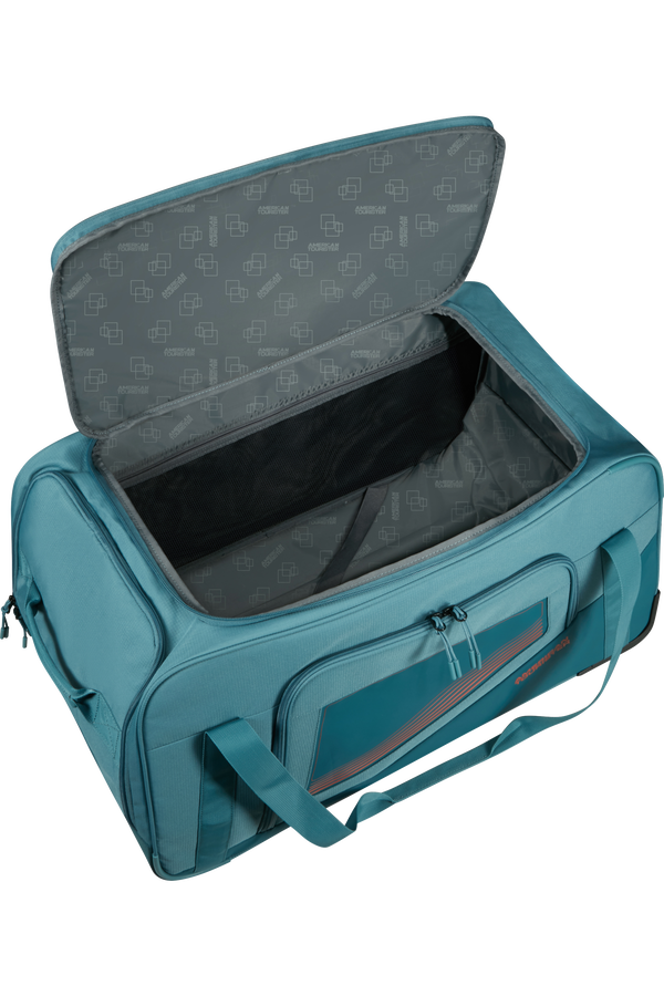 American Tourister City Racer Duffle with Wheels M  Petrolejov&aacute;