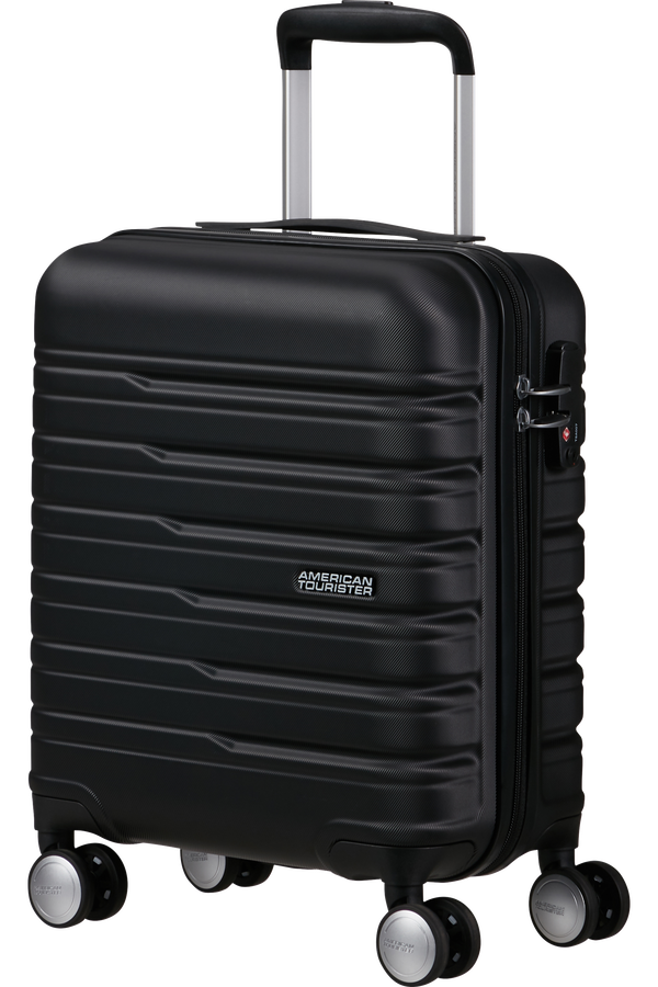 American Tourister Flashline SPINNER UNDERSEATER 45cm  Shadow Black American Tourister Flashline SPINNER UNDERSEATER 45cm  Shadow Black